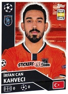 Sticker Irfan Can Kahveci - UEFA Champions League 2020-2021 n. IST10 - Topps