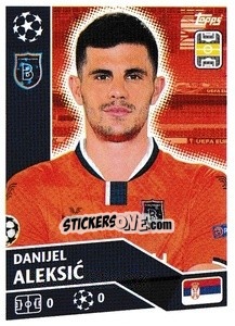 Sticker Danijel Aleksic - UEFA Champions League 2020-2021 - Topps