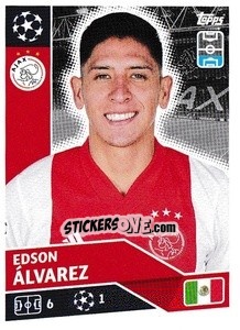 Sticker Edson Álvarez - UEFA Champions League 2020-2021 - Topps