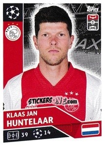 Sticker Klaas-Jan Huntelaar - UEFA Champions League 2020-2021 n. AJA18 - Topps