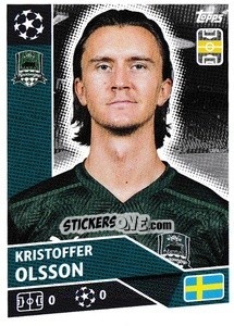 Sticker Kristoffer Olsson - UEFA Champions League 2020-2021 n. POF12 - Topps