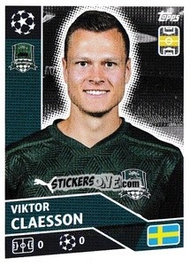 Sticker Viktor Claesson - UEFA Champions League 2020-2021 - Topps