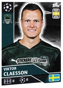 Sticker Viktor Claesson - UEFA Champions League 2020-2021 n. POF14 - Topps