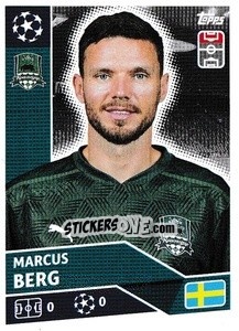 Sticker Marcus Berg - UEFA Champions League 2020-2021 n. POF15 - Topps