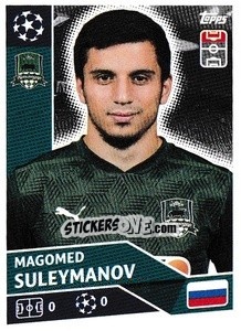 Sticker Magomed Suleymanov - UEFA Champions League 2020-2021 - Topps