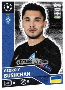 Sticker Georgiy Bushchan - UEFA Champions League 2020-2021 n. POF18 - Topps
