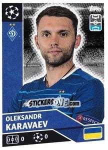 Sticker Oleksandr Karavaev - UEFA Champions League 2020-2021 - Topps
