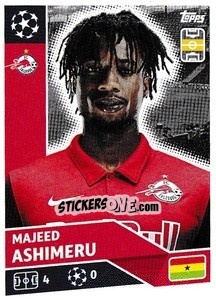 Sticker Majeed Ashimeru - UEFA Champions League 2020-2021 - Topps