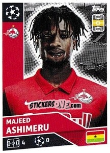 Sticker Majeed Ashimeru - UEFA Champions League 2020-2021 n. POF43 - Topps