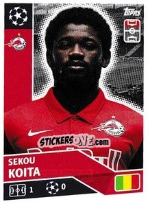 Sticker Sekou Koita - UEFA Champions League 2020-2021 n. POF46 - Topps
