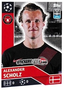Sticker Alexander Scholz - UEFA Champions League 2020-2021 n. POF51 - Topps