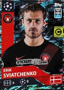 Sticker Erik Sviatchenko (Captain) - UEFA Champions League 2020-2021 n. POF54 - Topps