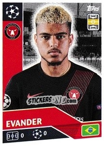 Sticker Evander - UEFA Champions League 2020-2021 n. POF57 - Topps