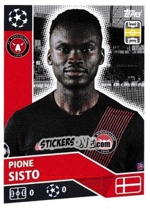 Sticker Pione Sisto - UEFA Champions League 2020-2021 n. POF62 - Topps