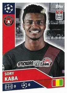 Sticker Sory Kaba - UEFA Champions League 2020-2021 n. POF64 - Topps