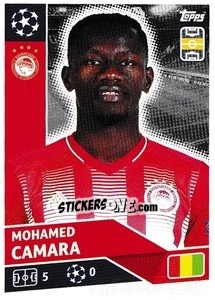 Sticker Mohamed Camara - UEFA Champions League 2020-2021 - Topps
