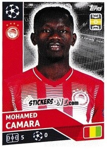 Sticker Mohamed Camara - UEFA Champions League 2020-2021 n. POF72 - Topps