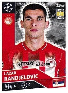 Sticker Lazar Randjelovic - UEFA Champions League 2020-2021 - Topps