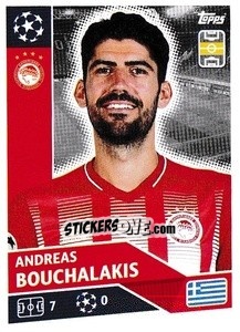 Sticker Andreas Bouchalakis - UEFA Champions League 2020-2021 - Topps