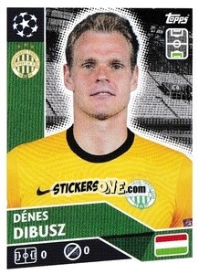 Sticker Dénes Dibusz - UEFA Champions League 2020-2021 - Topps