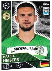 Sticker Marcel Heister - UEFA Champions League 2020-2021 n. POF86 - Topps