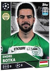 Sticker Endre Botka - UEFA Champions League 2020-2021 n. POF87 - Topps