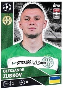 Sticker Oleksandr Zubkov - UEFA Champions League 2020-2021 n. POF93 - Topps