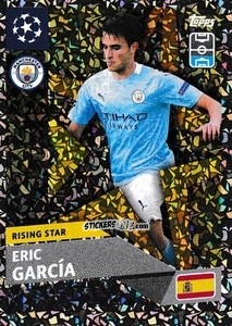 Sticker Eric Garcia (Manchester City) - UEFA Champions League 2020-2021 n. RS4 - Topps