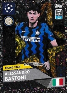 Sticker Alessandro Bastoni (Fc Internazionale Milano) - UEFA Champions League 2020-2021 n. RS8 - Topps