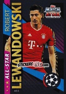 Figurina Robert Lewandowski - UEFA Champions League 2020-2021 - Topps