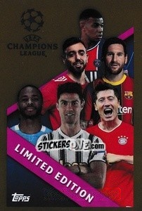 Sticker Exclusive Mega Sticker - UEFA Champions League 2020-2021 n. EXC - Topps