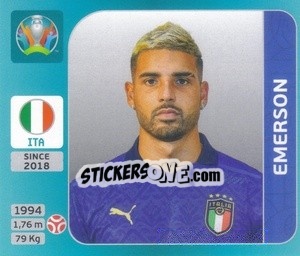 Cromo Emerson - UEFA Euro 2020 Tournament Edition. 654 Stickers version - Panini