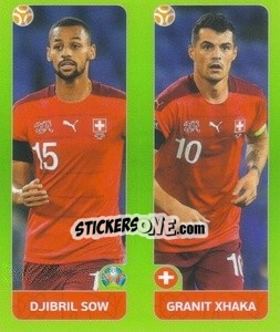 Figurina Djibril Sow / Granit Xhaka