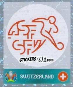 Figurina Logo - UEFA Euro 2020 Tournament Edition. 654 Stickers version - Panini