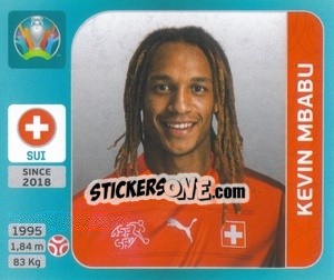 Cromo Kevin Mbabu - UEFA Euro 2020 Tournament Edition. 654 Stickers version - Panini