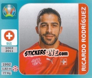 Sticker Ricardo Rodríguez - UEFA Euro 2020 Tournament Edition. 654 Stickers version n. 46 - Panini