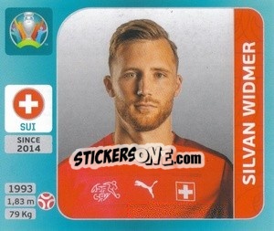 Sticker Silvan Widmer - UEFA Euro 2020 Tournament Edition. 654 Stickers version n. 48 - Panini
