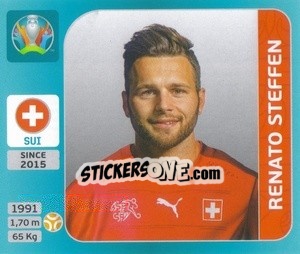 Cromo Renato Steffen - UEFA Euro 2020 Tournament Edition. 654 Stickers version - Panini