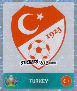 Sticker Logo - UEFA Euro 2020 Tournament Edition. 654 Stickers version n. 61 - Panini