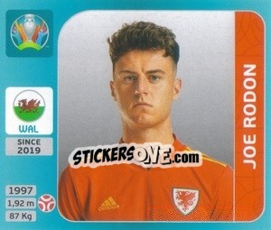 Figurina Joe Rodon - UEFA Euro 2020 Tournament Edition. 654 Stickers version - Panini