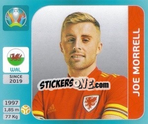 Sticker Joe Morrell - UEFA Euro 2020 Tournament Edition. 654 Stickers version n. 108 - Panini