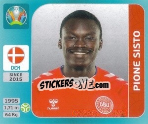 Sticker Pione Sisto - UEFA Euro 2020 Tournament Edition. 654 Stickers version - Panini