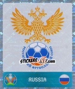 Figurina Logo - UEFA Euro 2020 Tournament Edition. 654 Stickers version - Panini