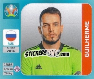 Sticker Guilherme - UEFA Euro 2020 Tournament Edition. 654 Stickers version n. 204 - Panini