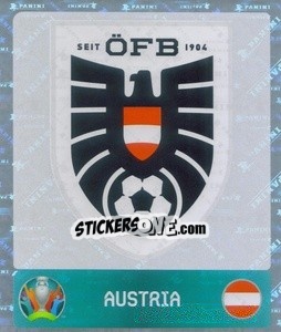 Sticker Logo - UEFA Euro 2020 Tournament Edition. 654 Stickers version n. 223 - Panini
