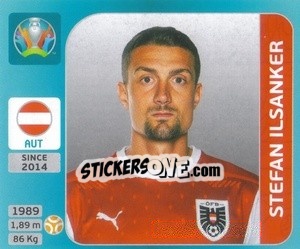 Sticker Stefan Ilsanker - UEFA Euro 2020 Tournament Edition. 654 Stickers version n. 236 - Panini