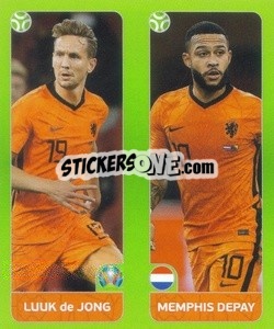 Cromo Luuk de Jong / Memphis Depay