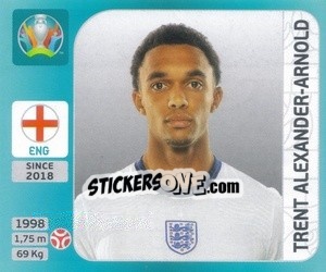 Sticker Trent Alexander-Arnold - UEFA Euro 2020 Tournament Edition. 654 Stickers version n. 388 - Panini