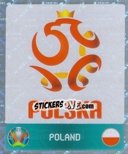 Figurina Logo - UEFA Euro 2020 Tournament Edition. 654 Stickers version - Panini