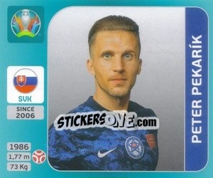 Sticker Peter Pekarík - UEFA Euro 2020 Tournament Edition. 654 Stickers version n. 477 - Panini
